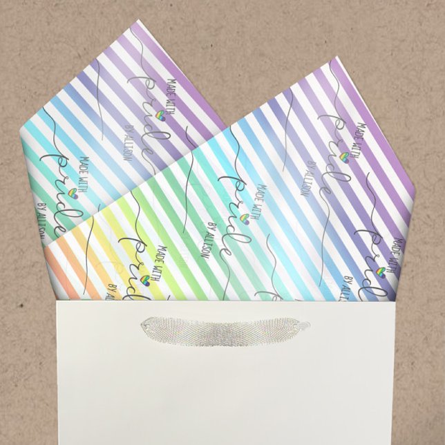 Papel De Seda Feito com Orgulho LGBTQ Artisan (Criador carregado)