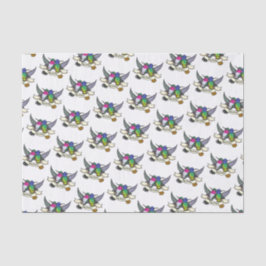 Papel De Seda Feliz aniversário! Bicicletas com Cartografia de F