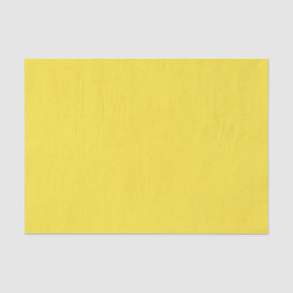 Papel De Seda Feliz aniversário Lemon Yellow