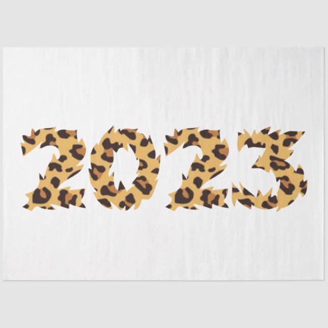 Papel De Seda Feliz ano novo 2023 (Frente )
