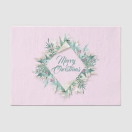 Papel De Seda Feliz Belly Natal Férias Férias Fresco Fresco Rosa