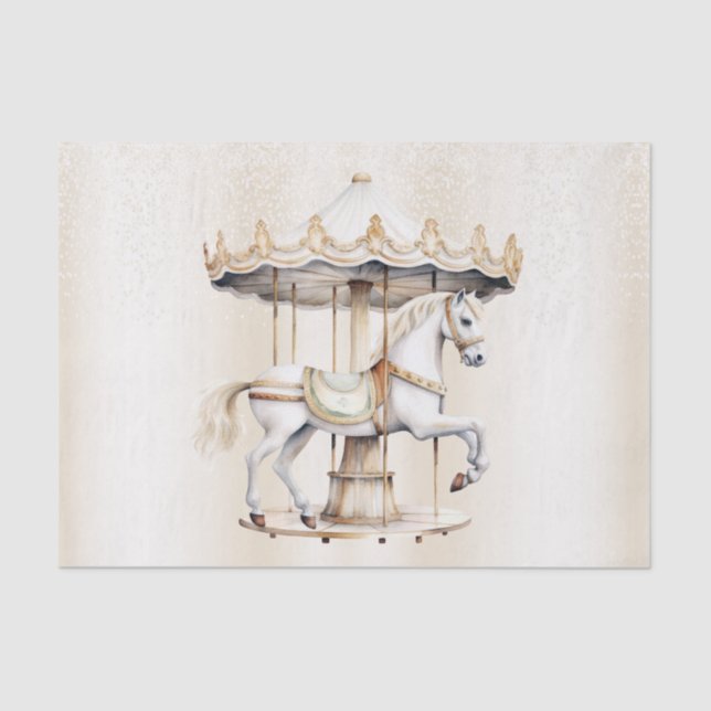 Papel De Seda Feliz de festa de aniversário - Ir em volta do cár (Frente )