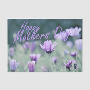 Papel De Seda "Feliz dia de as mães"