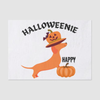 Papel De Seda Feliz Halloweenie Harley