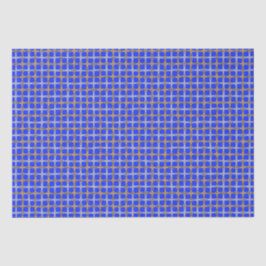 Papel De Seda Feliz Hanukkah Dourado e Silver Lacrado