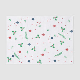 Papel De Seda Feliz Mistletoe