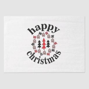 Papel De Seda Feliz Natal