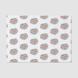 Papel De Seda Feliz Natal