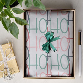 Papel De Seda Feliz Natal HO HO HO