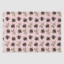 Papel De Seda Feliz Pawlidays Labrador Retriever Cães