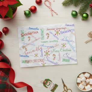 Papel De Seda Feriado conhecido personalizado do Natal