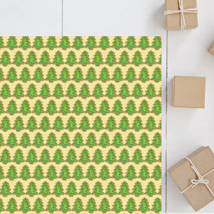 Papel De Seda Feriado de Natal - Açúcar de Árvore Cookie Baking