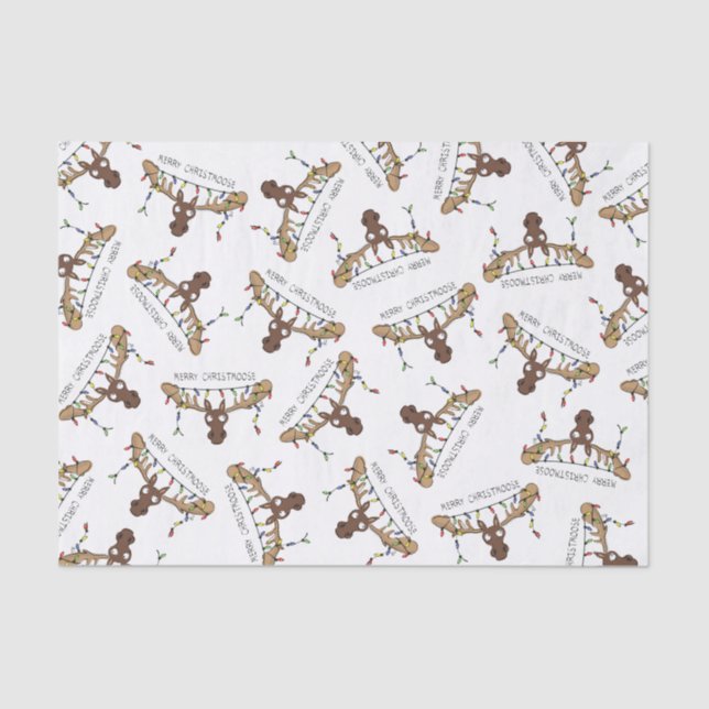 Papel De Seda Feriado de Natal, Cute Engraçado (Frente )
