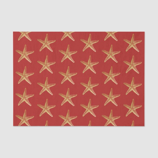 Papel De Seda Feriado de Natal da Praia da Costeira de Peixes Do (Frente )