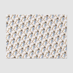 Papel De Seda Feriado de Natal Snowman Sugar Cookie Hanukkah
