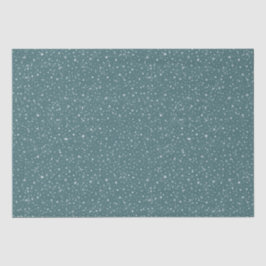Papel De Seda Feriado de Neve Elegante Moderno