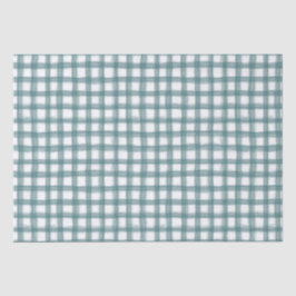 Papel De Seda Feriado de Xadrez Clássico Elegante