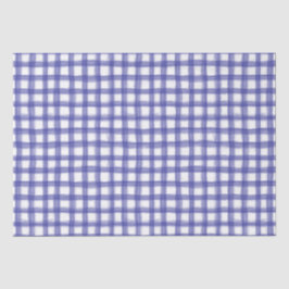Papel De Seda Feriado de Xadrez Clássico Elegante