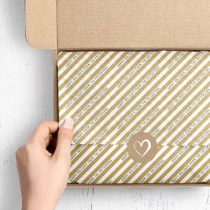 Papel De Seda Feriados Personalizados Cores editáveis