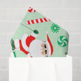 Papel De Seda Férias de Natal de Esqui