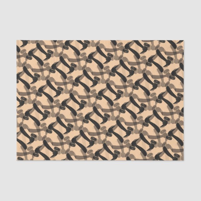 Papel De Seda Ferramenta de Martelo de Carpinteiros (Frente )