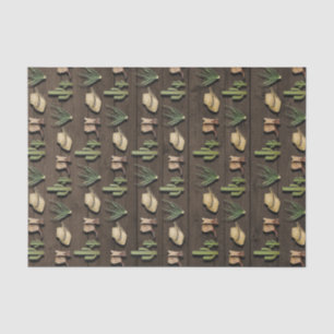 Papel De Seda Festa de Aniversário Caubói Country Western Rodeio