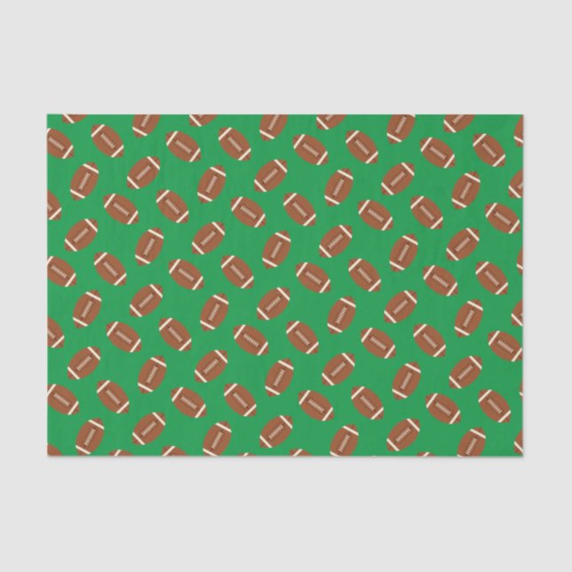 Papel De Seda Festa de aniversário de Futebol (Frente )