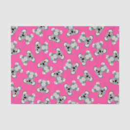 Papel De Seda Festa de aniversário de Koala Bear Cute Kid