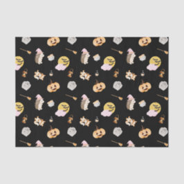 Papel De Seda Festa de Dia das Bruxas de Crianças Bons