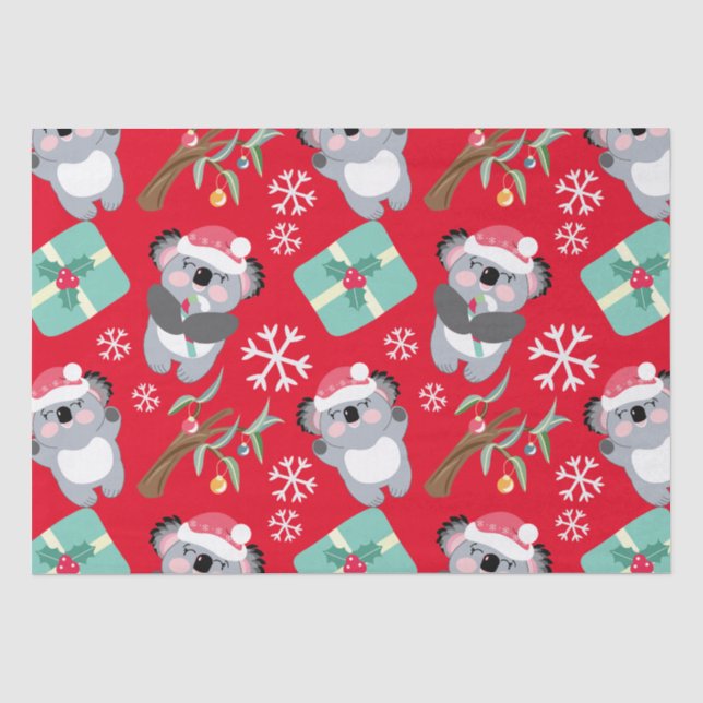 Papel De Seda Festa de Koala (Frente )