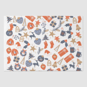 Papel De Seda Festa de Natal