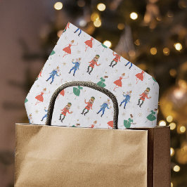Papel De Seda Festa de Natal com Noz-Moscada e Coquetel