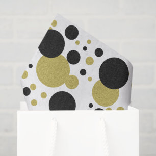 Papel De Seda Festa de Noivado de Cásamento Dourado Gatsby Brilh