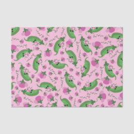 Papel De Seda Festa de primeiro aniversario de Ervilha doce