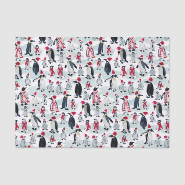 PAPEL DE SEDA FESTA HOLIDAY PENGUIN (Frente )