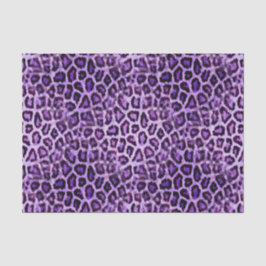Papel De Seda Festa Rosa de Impressão de Animais Leopardo Roxo F