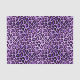 Papel De Seda Festa Rosa Impressão De Animal Leopardo Roxo Fofo