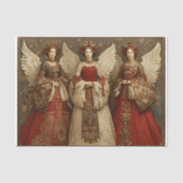 Papel De Seda Festive Angels