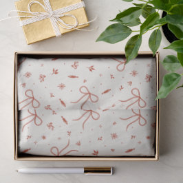Papel De Seda Festivo Red Coquette Natal