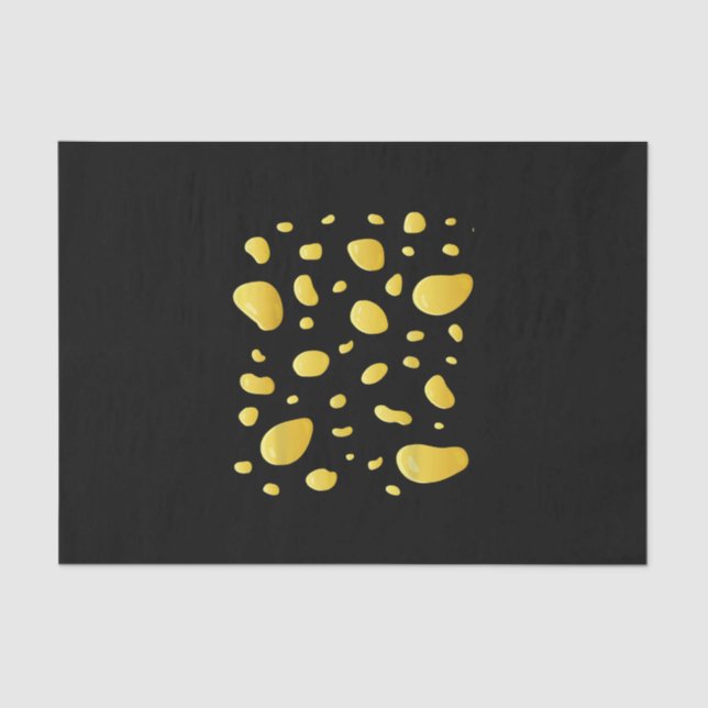 Papel De Seda Figurino de queijo suíço T-Shirt Halloween (Frente )