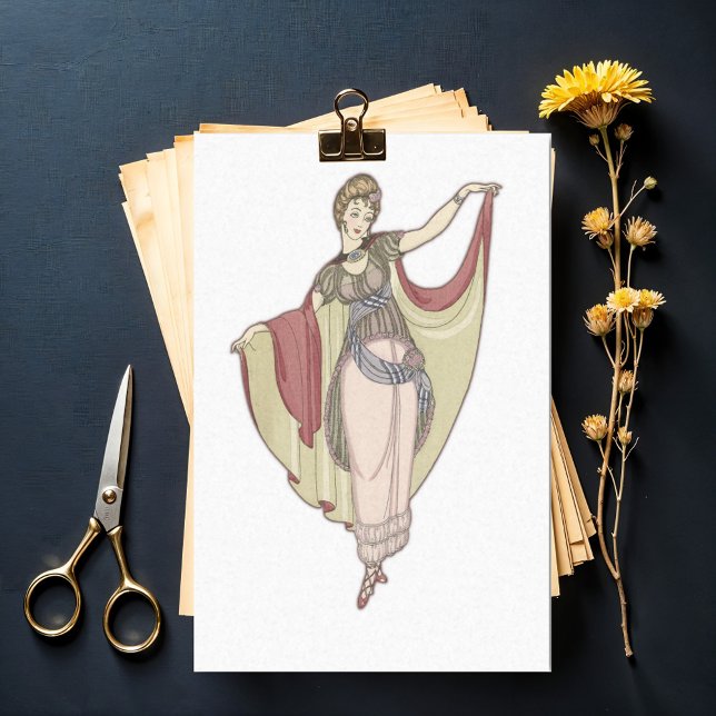 Papel De Seda Figurinos - Vestidos de dança, desacoplamento (Criador carregado)