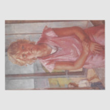 Filha do pescador (por Kuzma Petrov-Vodkin)