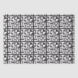 Papel De Seda Filtro preto e branco