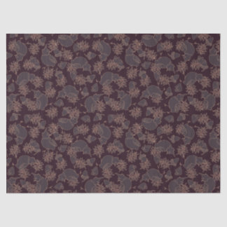 Papel De Seda Fio de aves no escuro e elegante