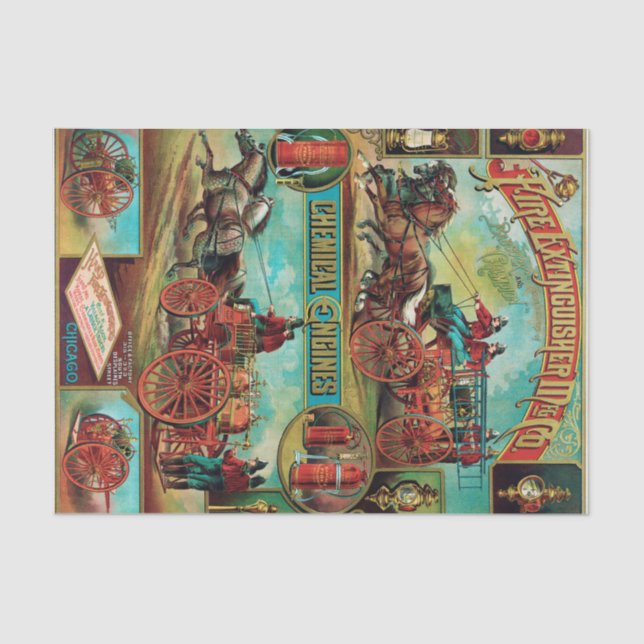 Papel De Seda Fire Extinguisher MFG Co. (Frente )