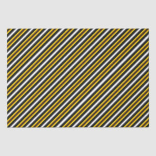 Papel De Seda Fita-arco-íris branca-preta amarela