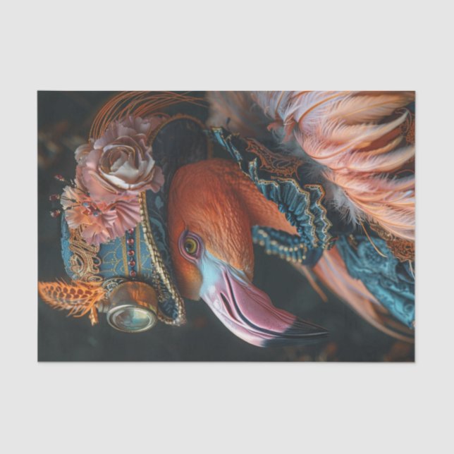 Papel De Seda Flamingo (Frente )