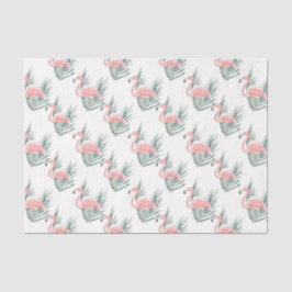 Papel De Seda Flamingo Rosa (Série Design 63 Rosa)