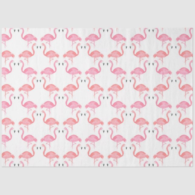 Papel De Seda Flamingo Tropical Vibes Series Design 15 (Frente )