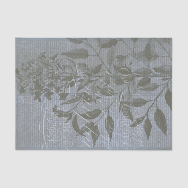 Papel De Seda Fleur de Bleu I (Frente )